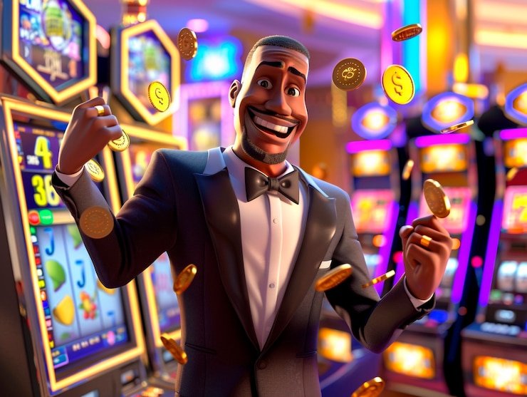 Pemain menikmati fasilitas voucher untuk hiburan sports dan casino di platform digital em1